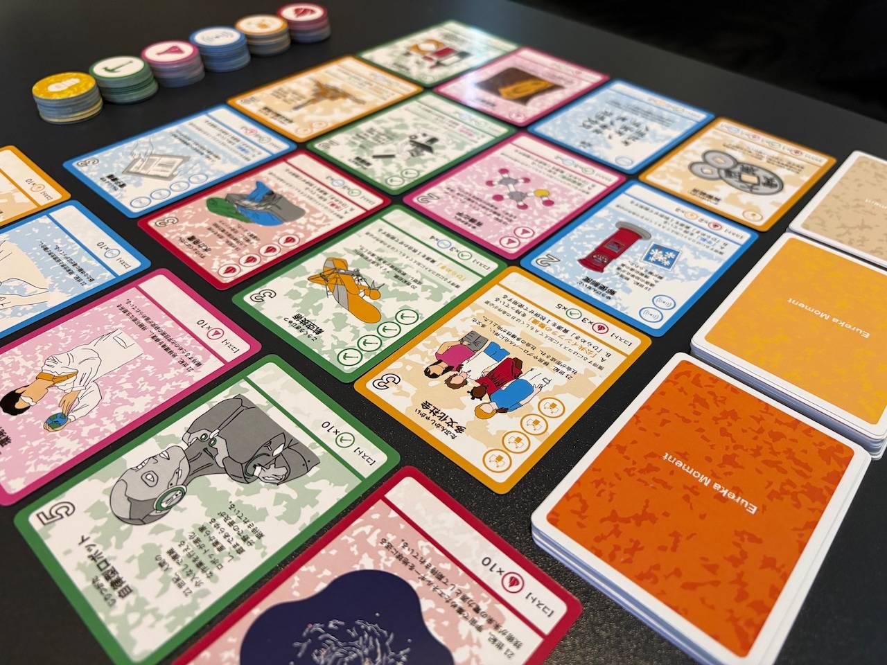 『Eureka Moment』1ゲームの流れを解説！古代から未来へ20分の文明発展